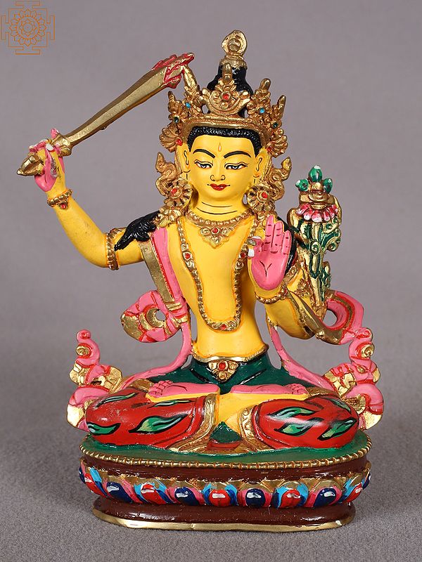 5" Colorful Manjushri from Nepal