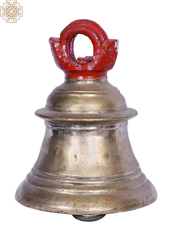 13" Bronze Temple Hanging Bell