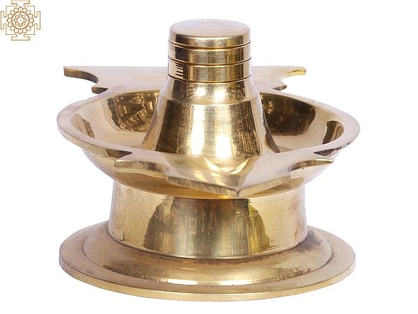 5" Brass Unique Pooja Diya