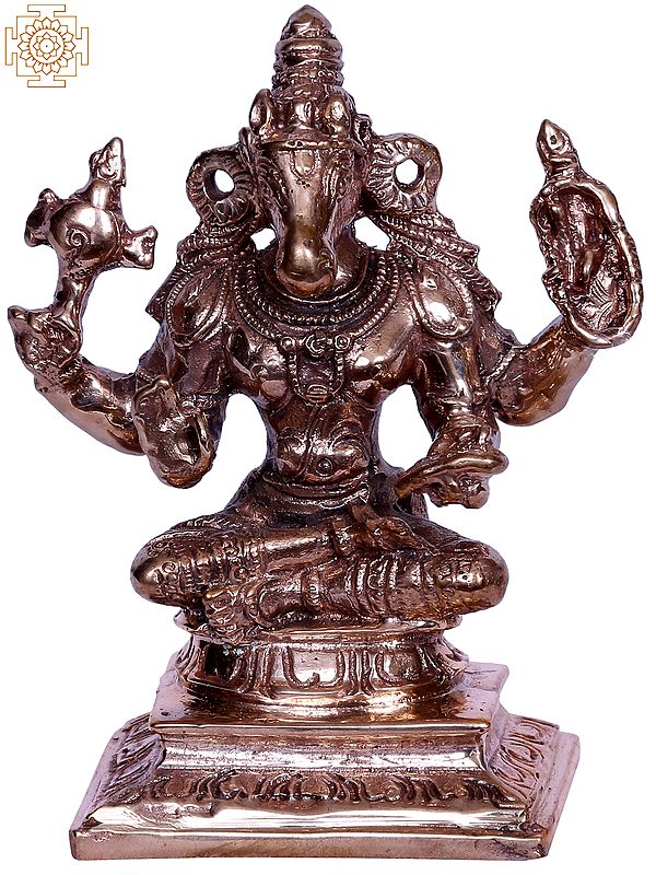 3" Bronze Hayagriva Statue - Avatara of Lord Vishnu