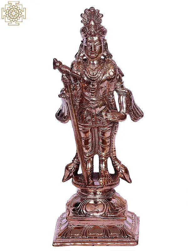 6" Bronze Palani Murugan Idol