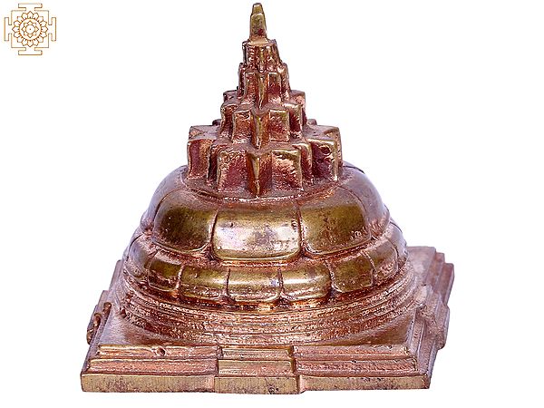 2" Bronze Shri Yantra (Maha Meru)