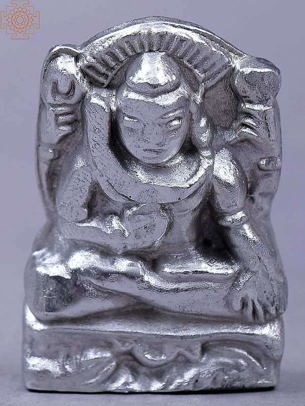 Small Mercury Lord Shiva Idol