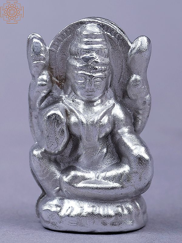 Tiny Goddess Lakshmi Idol Made of Mercury