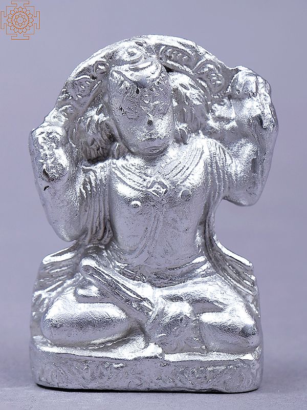 Small Mercury Lord Hanuman Statue
