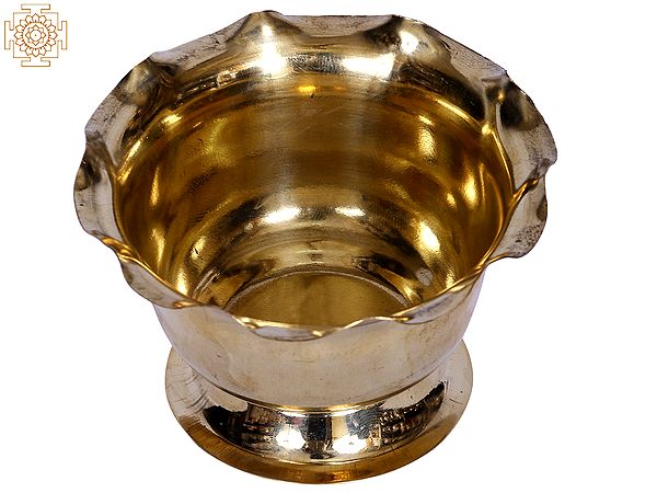 Brass Chandan Pela | Hand-Picked Ritual & Puja Item