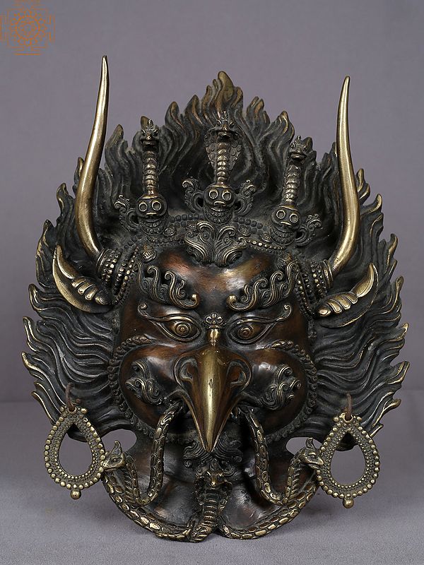13" Garuda mask from Nepal