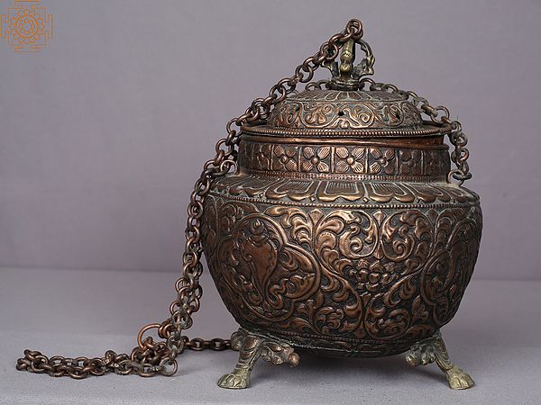 9" Incense Burner From Nepal