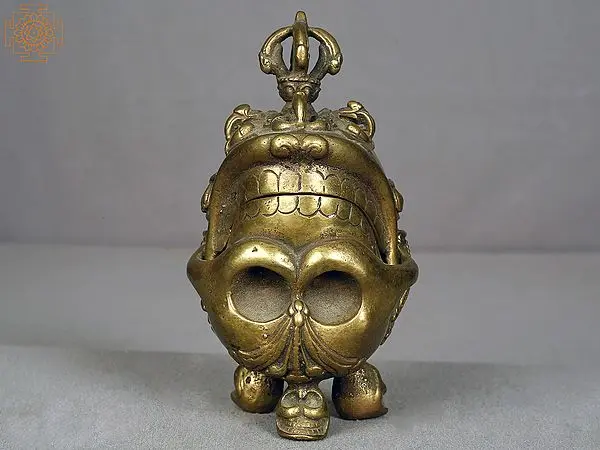 5" Brass Incense Burner (Kapala) from Nepal