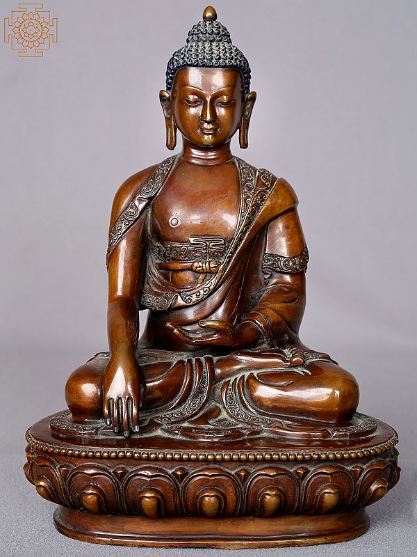 9" Lord Shakyamuni Buddha From Nepal