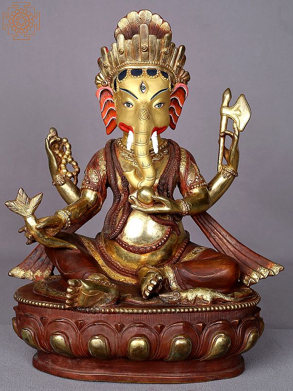 12" Lord Ganesha From Nepal