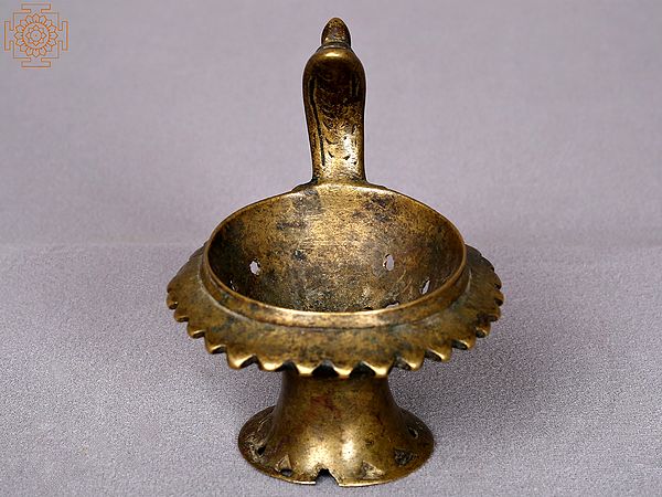 6" Copper Incense Stand (Burner) From Nepal