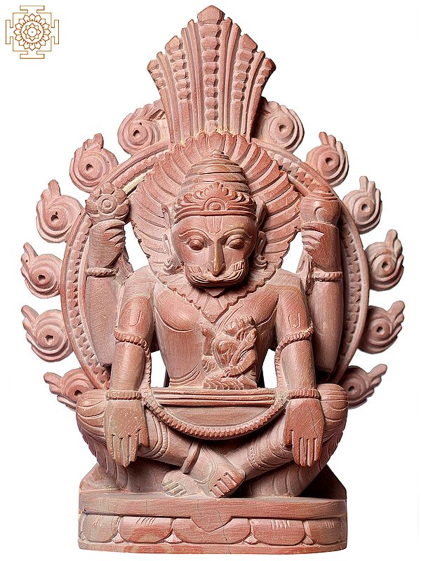 5" Small Lord Narasimha in Yoga Mudra