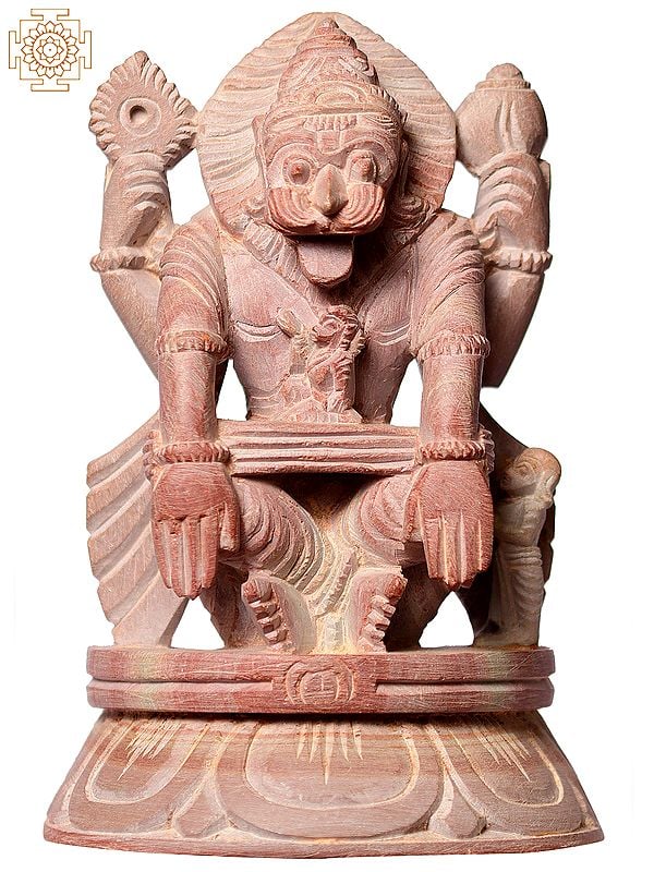 4" Small Lord Narasimha in Yoga Mudra