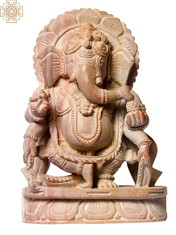 4" Small Dancing Lord Ganesha