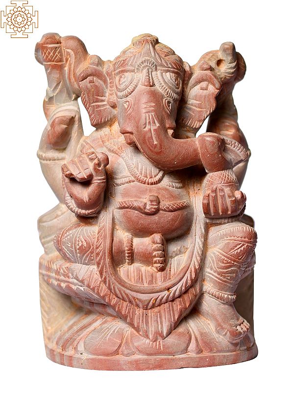 4" Small Sitting Lord Ganesha