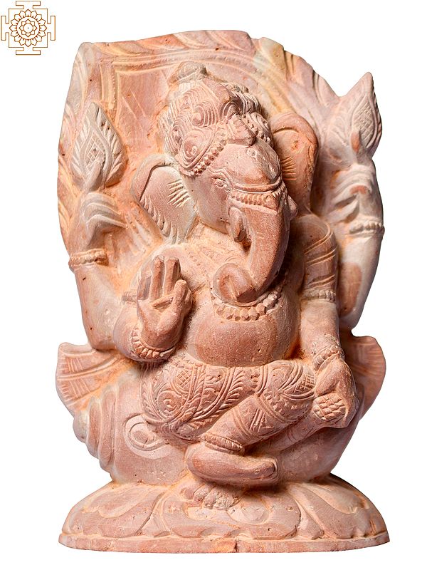 4" Small Four Armed Lord Ganesha