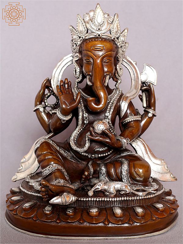 8" Lord Ganesha From Nepal