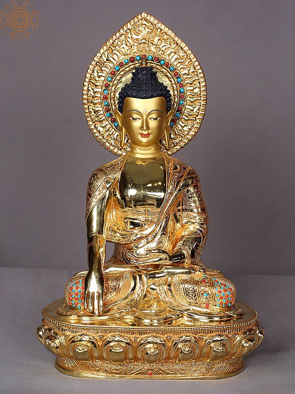 16" Lord Shakyamuni Buddha Statue From Nepal