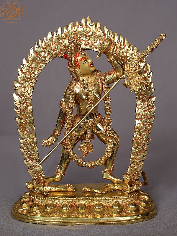 8" Vajrayogini Statue From Nepal