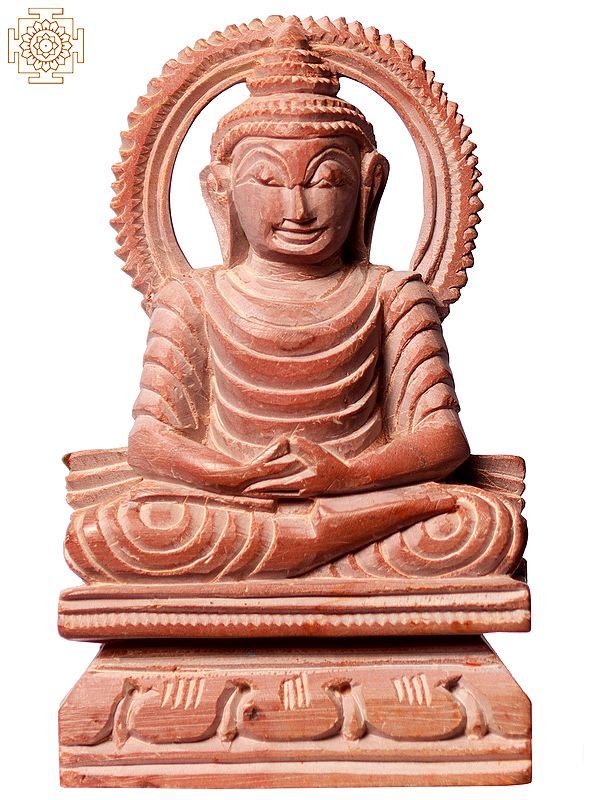 3" Gautam Buddha Stone Statue in Dhyan Mudra