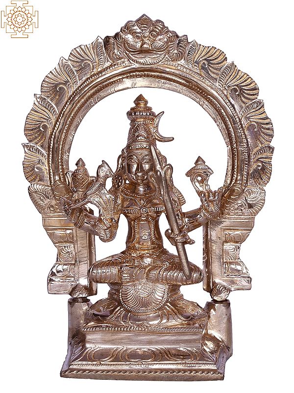 6" Goddess Kamakshi With Arch