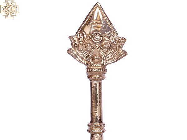 6" Hindu God Murugan Divine Spear Vel | Exotic India Art