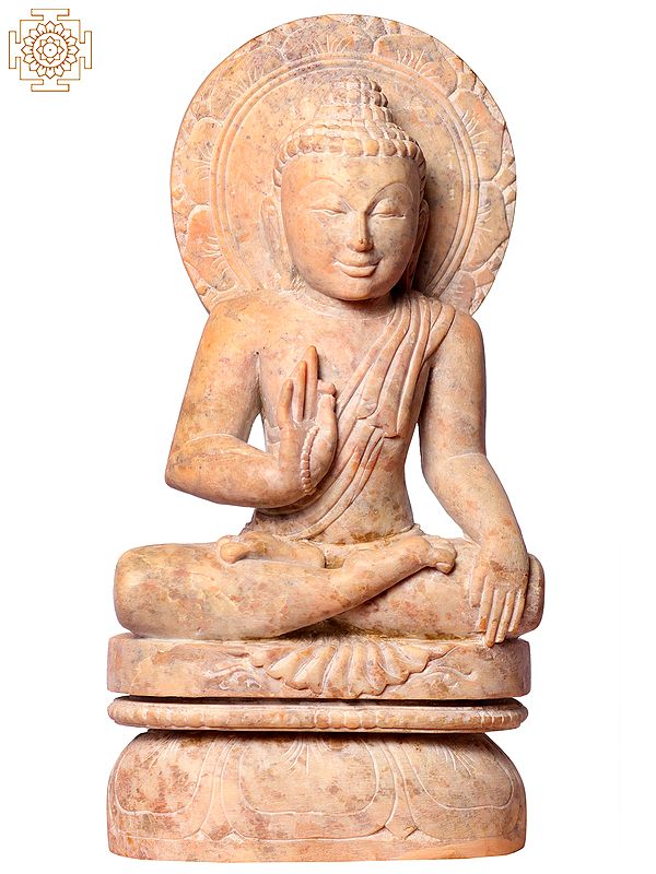 8" Buddhist Deity Buddha In Vitarka Mudra