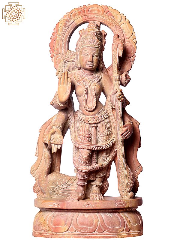 12" Goddess Of Knowledge Saraswati