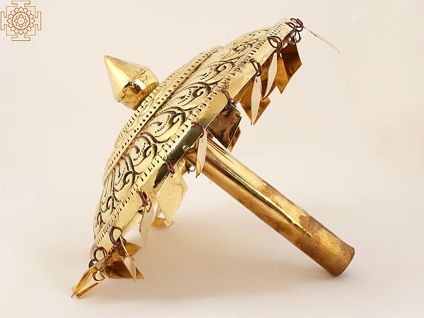 Brass Umbrella for God | Ritual Items for Pooja