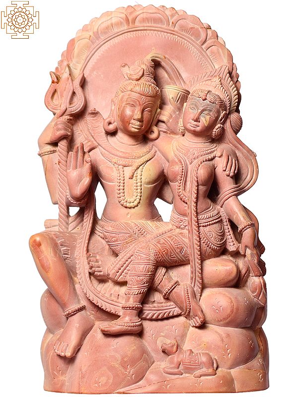 10" Lord Shiva With Parvati