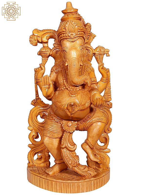 14" Dancing Lord Ganesha
