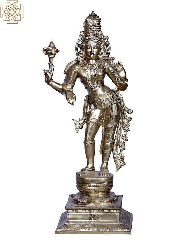Ardhanarishvara Brass Statue