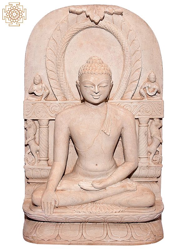 Lord Buddha | Sandstone Statue