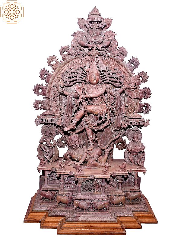 38" Hindu Deity Nataraja (Shiva) Dancing On Apasmara