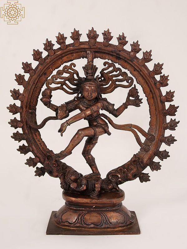 Nataraja Bronze Statue on Apasmara | Dancing Shiva Sculpture