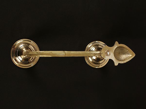 Authentic Brass Handle Pooja Lamp