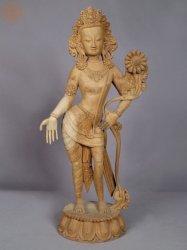 19" Standing Avalokiteshvara From Nepal