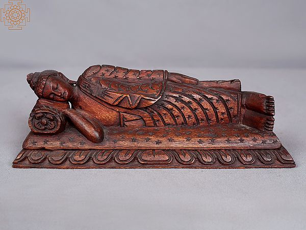 8" Sleeping Buddha from Nepal