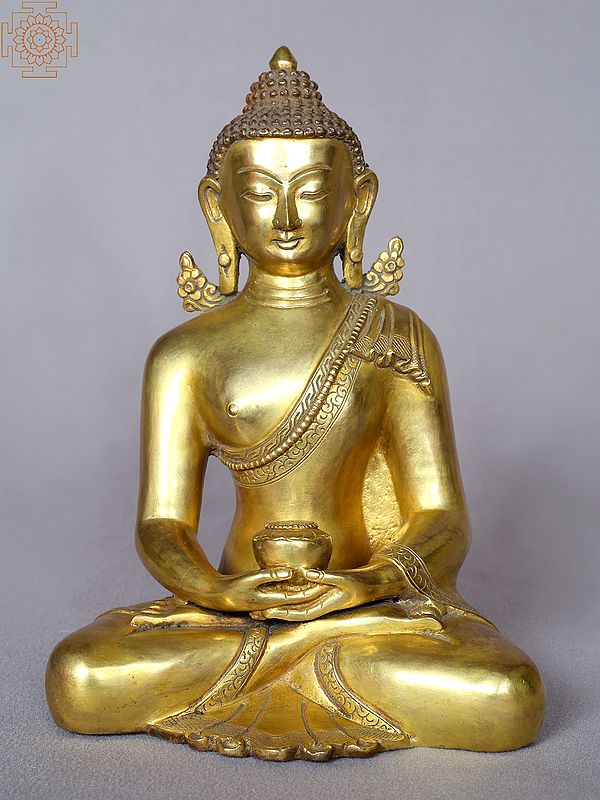 8" Amitabha Buddha from Nepal