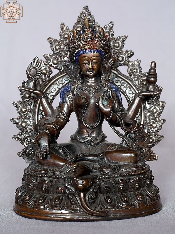 6" Goddess Lakshmi Statue from Nepal