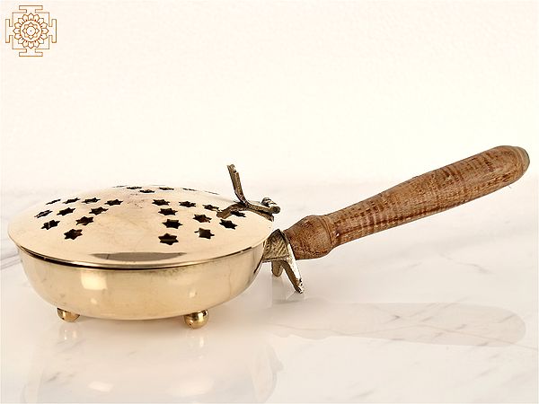 2" Brass Incense Burner | Handmade | Made in India