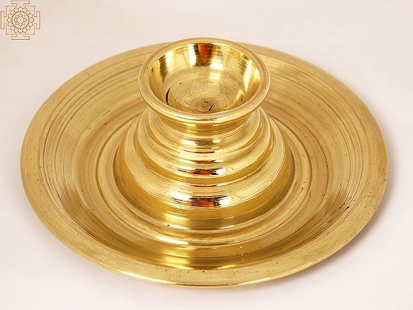 Brass Ritual Lamp (Diya)