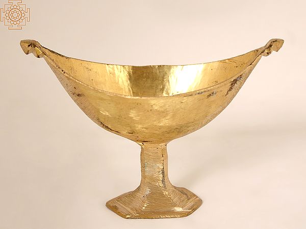3" Vibhuti Cup in Solid Brass | Handmade | Made In India