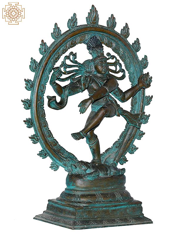 16'' Hindu God Shiva Tandava | Bronze