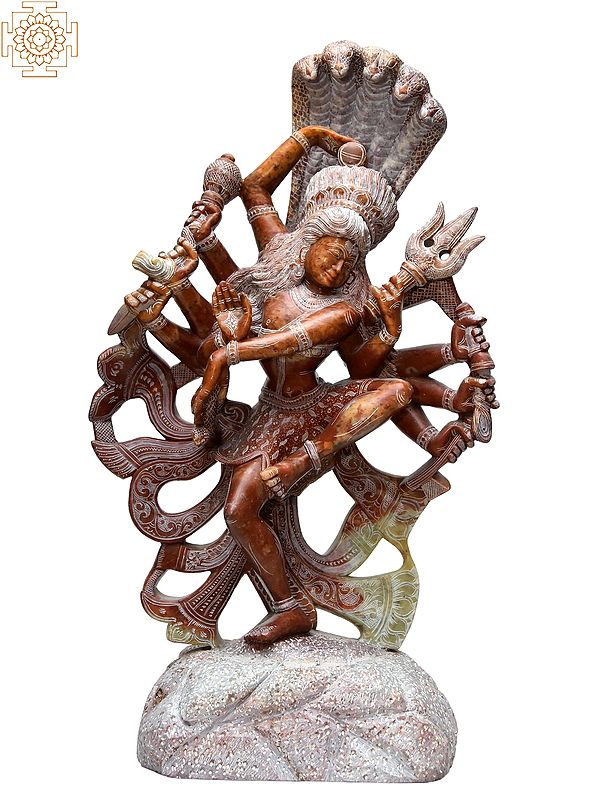 21" Ten Armed Dancing Lord Shiva