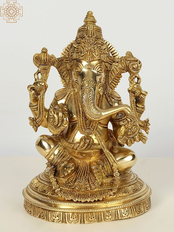 Superfine God of Wisdom Ganesha | Brass