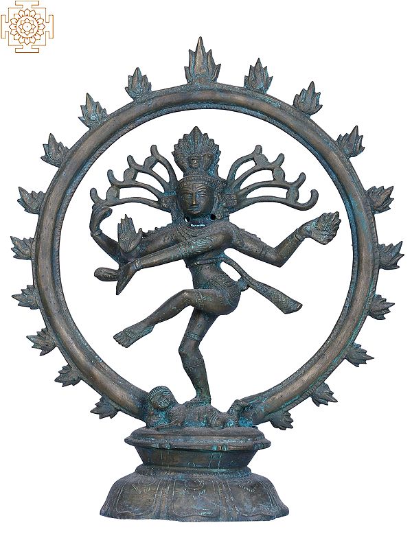 8" Bronze Nataraja (Dancing Lord Shiva)