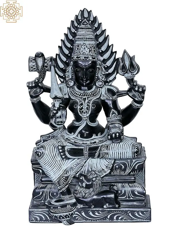 Divine Feminine: 14" Goddess Mariamman Statue