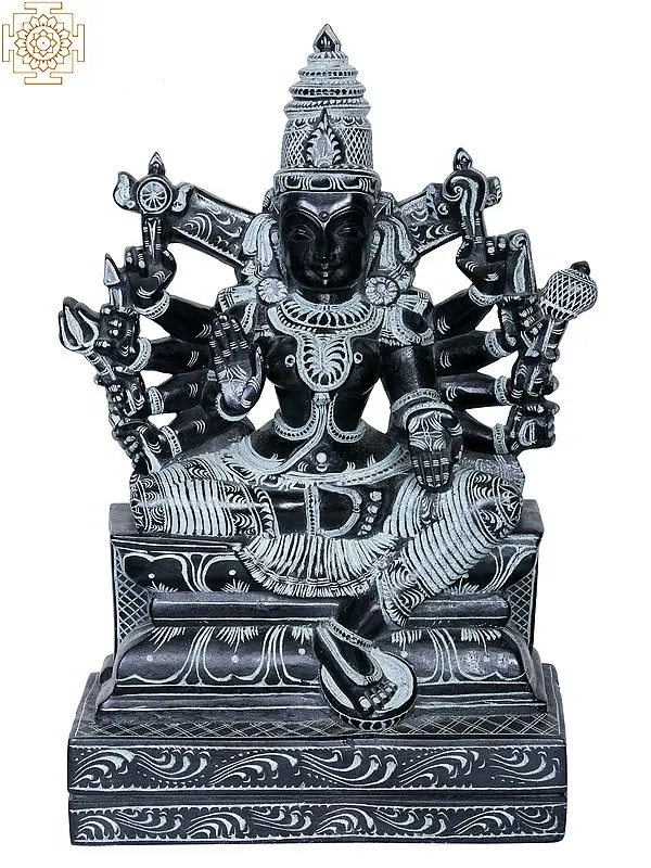 Goddess Mariamman Sculpture (South Indian Durga)